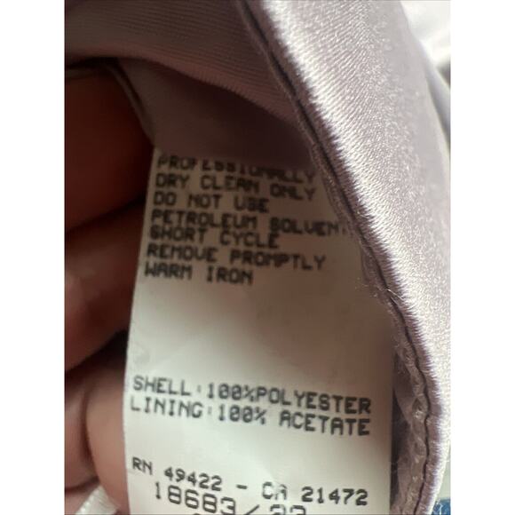 New Vintage Scott McClintock Off The Shoulder Bridal Wedding Dress Size 8 R25 - Picture 8 of 8